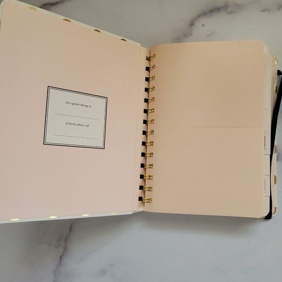 Kate Spade planner polka dot schedule organizer of - Picture 9 of 9